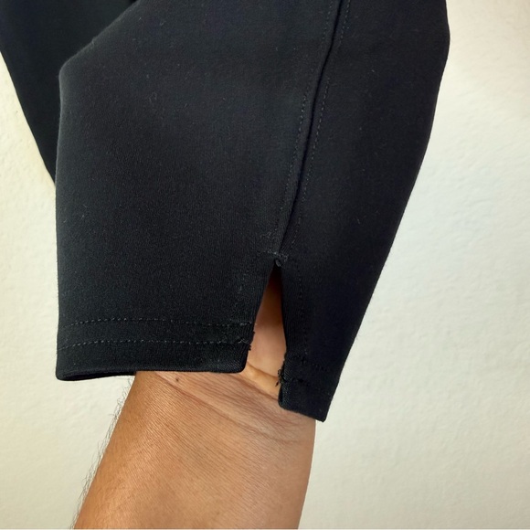 SPANX Women’s Black Leggings Sz 1X Stretch High Waist Skinny Pull On Pants Crop - Picture 4 of 9